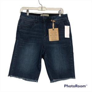 Democracy AB Technology High Rise Retro Bermuda Shorts Size 6